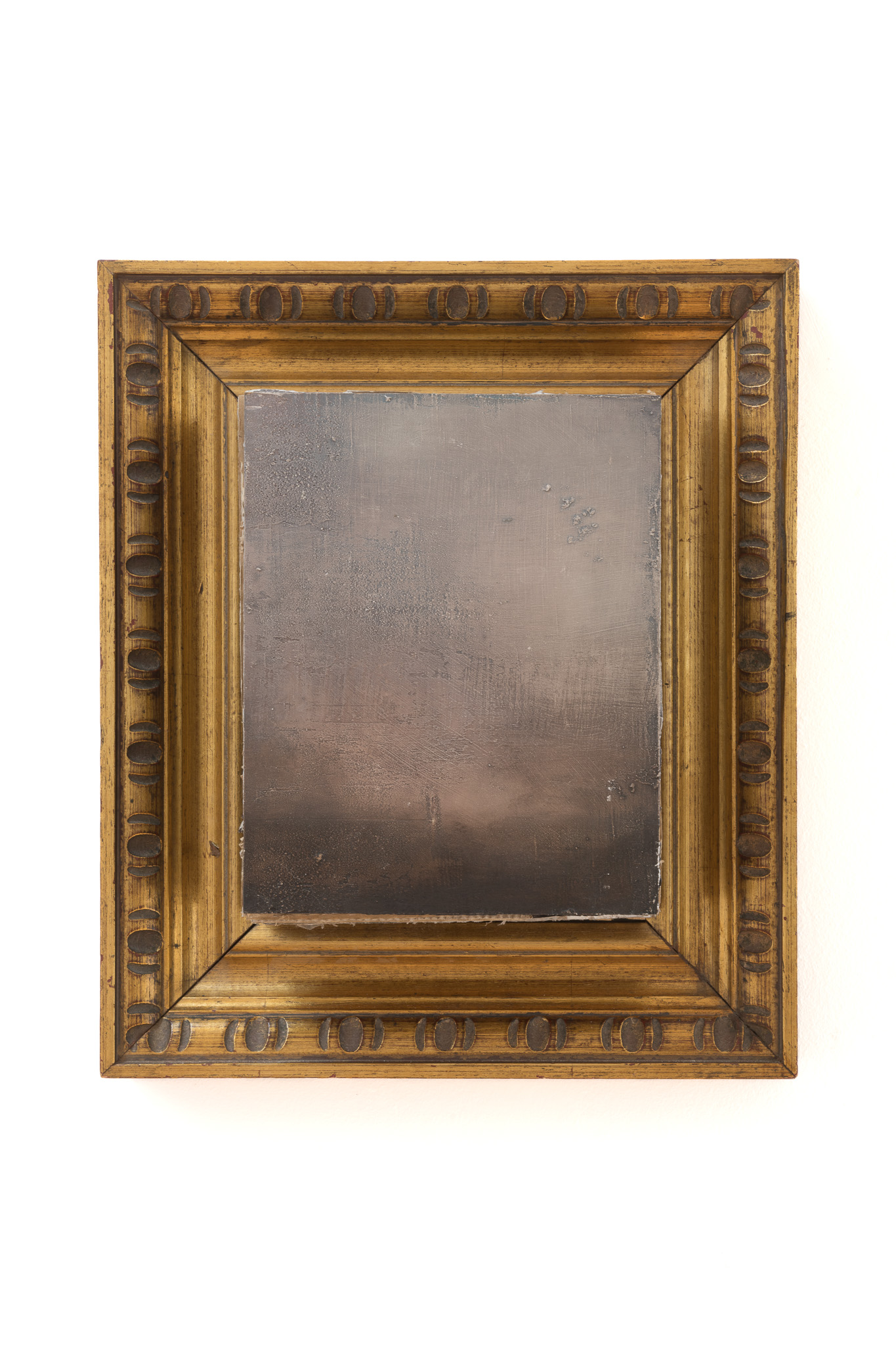 Paisaje, 2020, óleo sobre cartón y marco, 42 × 35,7 × 13 cm