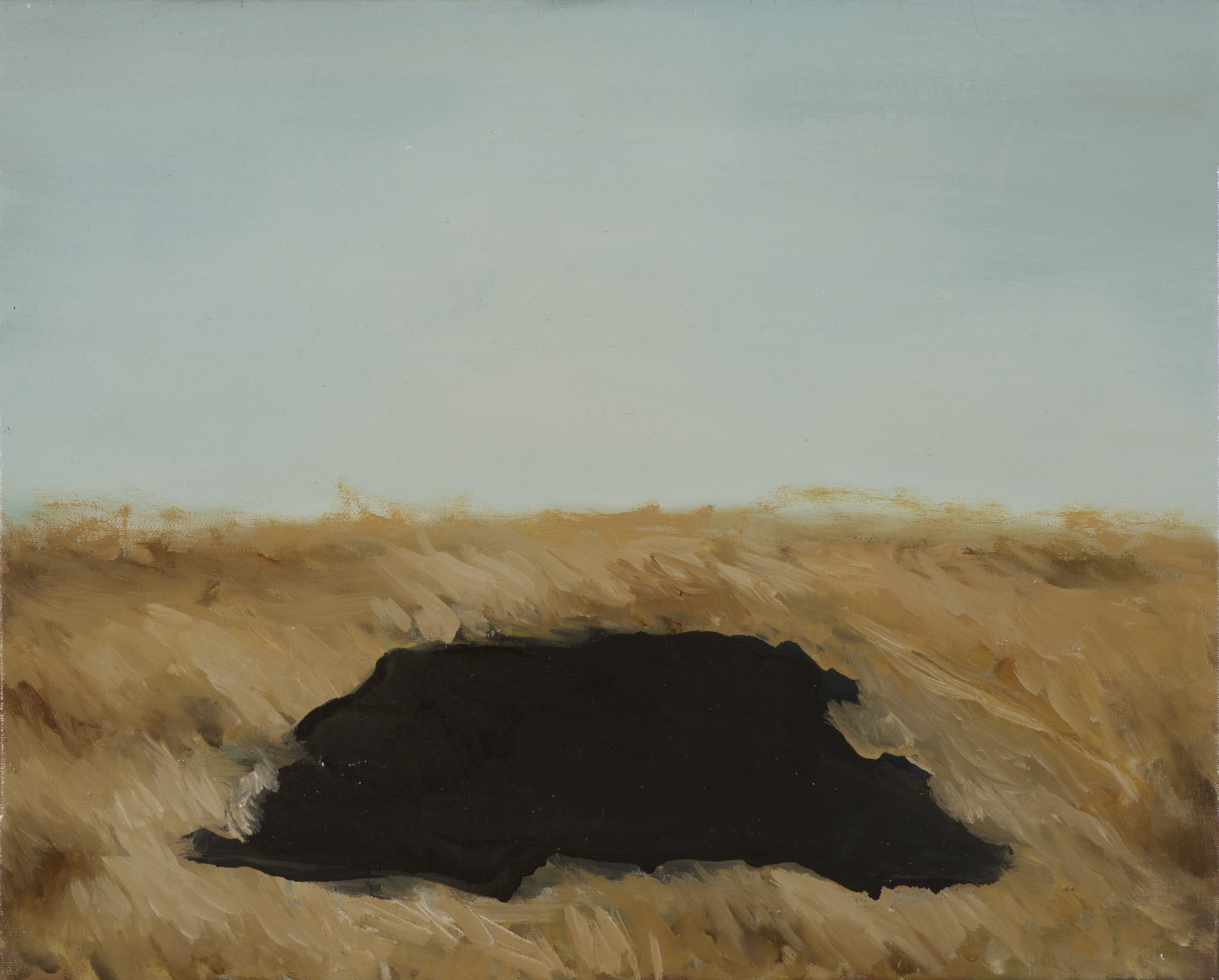 Alanis, Sevilla, 2015, óleo sobre lienzo, 33 × 41 cm