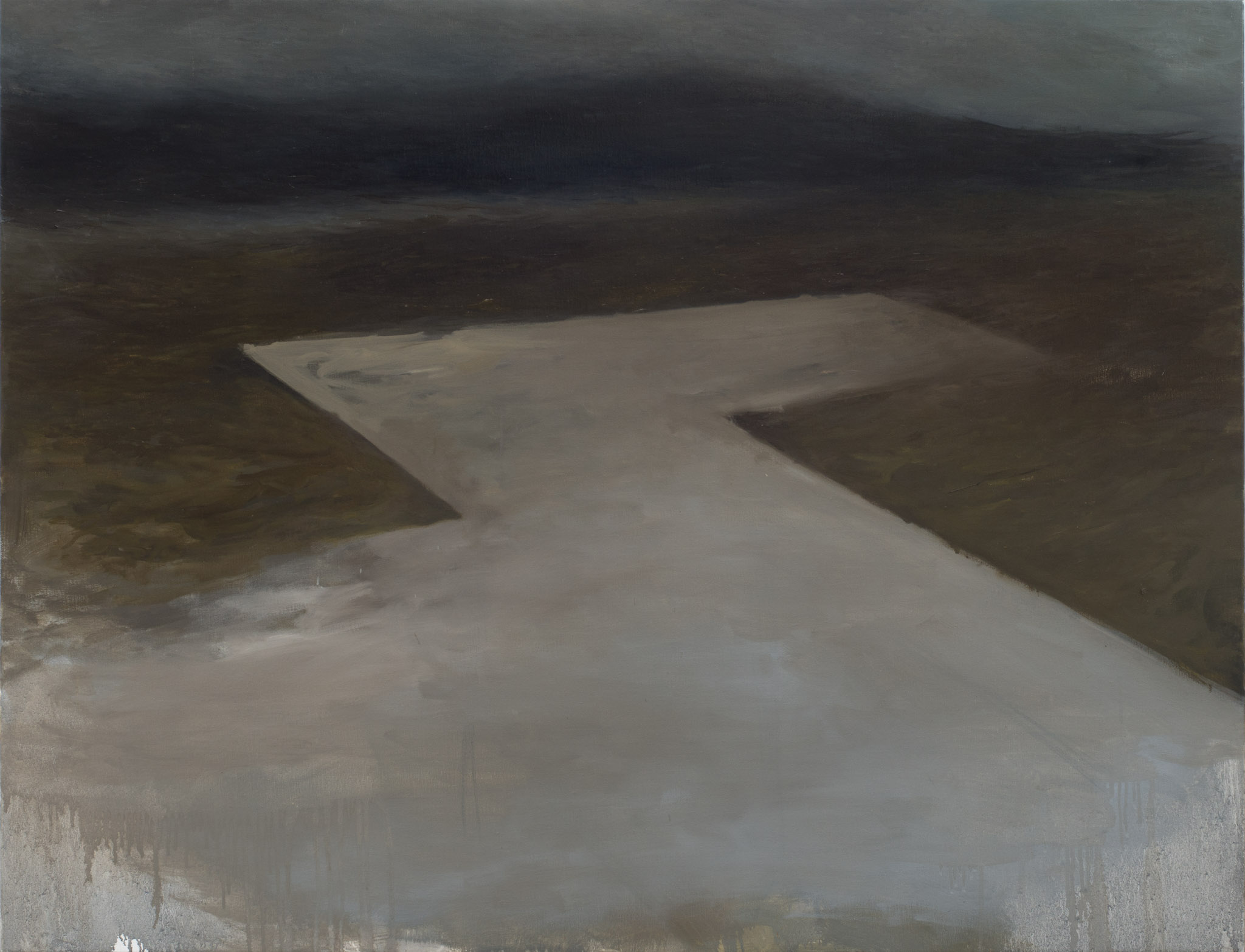 Alfacar, Granada, 2017, óleo sobre lienzo, 100 × 130 cm