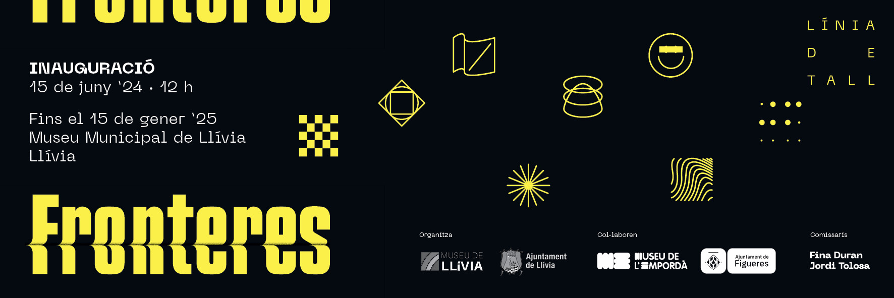 «Fronteras. Línea de corte». Exposición colectiva en el Museu de Llívia. Del 15.06.2024 al 15.01.2025