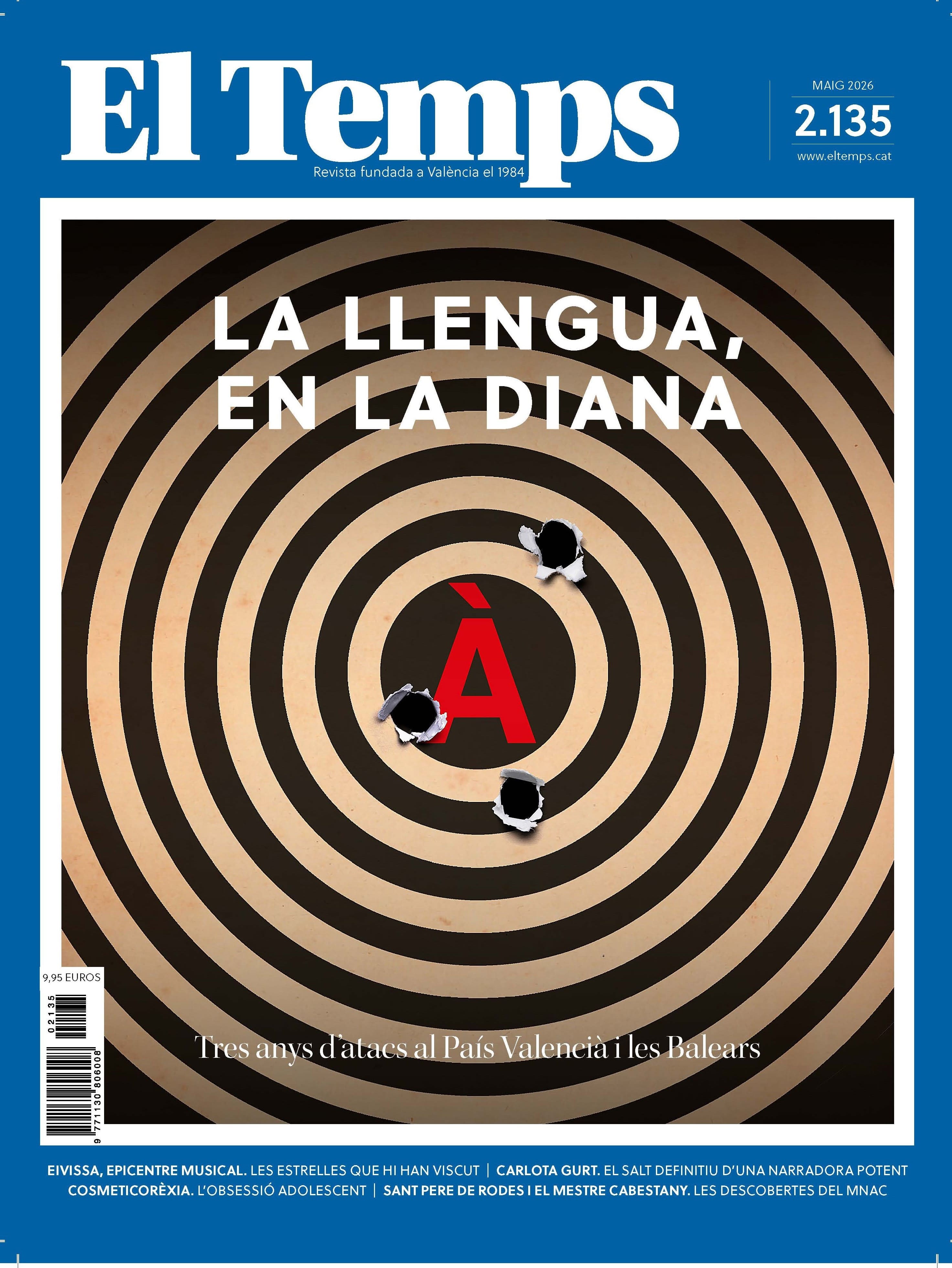 Copertina di El Temps, n. 2135