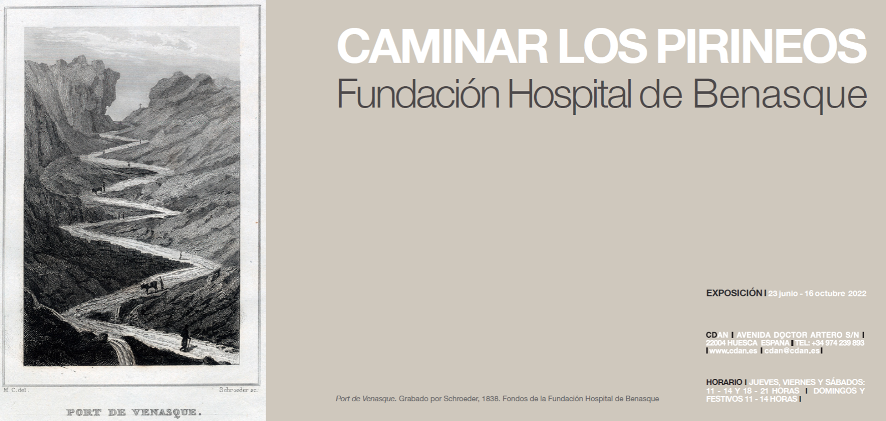 Caminar los Pirineos — CDAN, Huesca