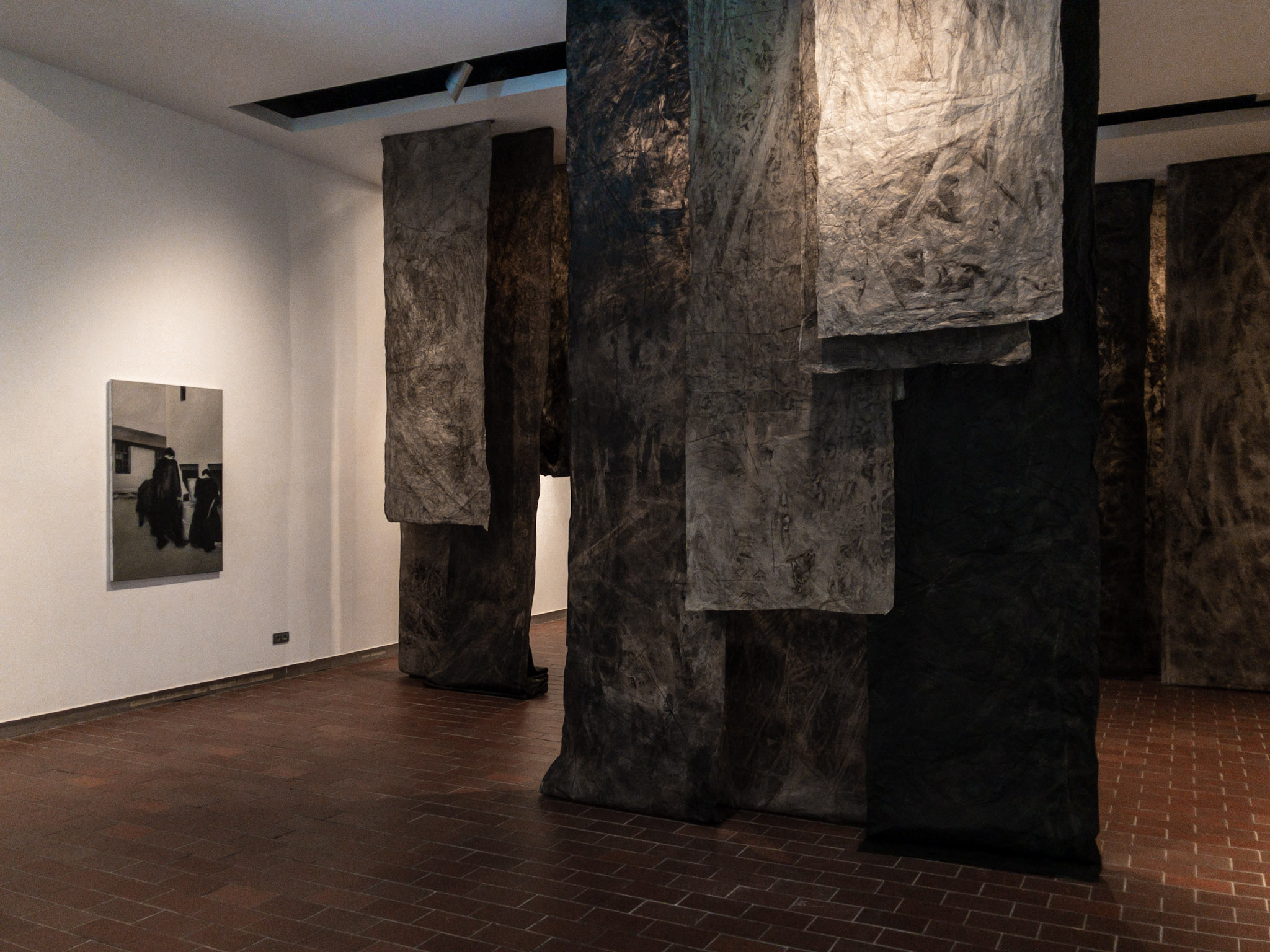 Refugium, refugia, 2019, Museu de l'Exili, La Jonquera. Vista de instalación