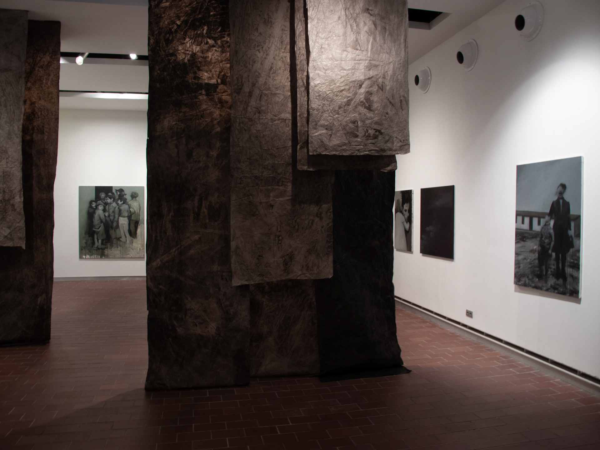 Refugium, refugia, 2019, Museu de l'Exili, La Jonquera. Vista de instalación