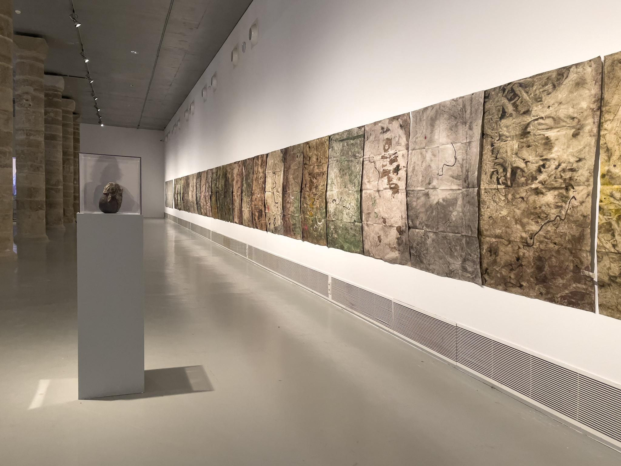 Exposición "Cossos d’aigua. Encarnacions aquoses de matèries i signes", La Panera, Lleida, 2024