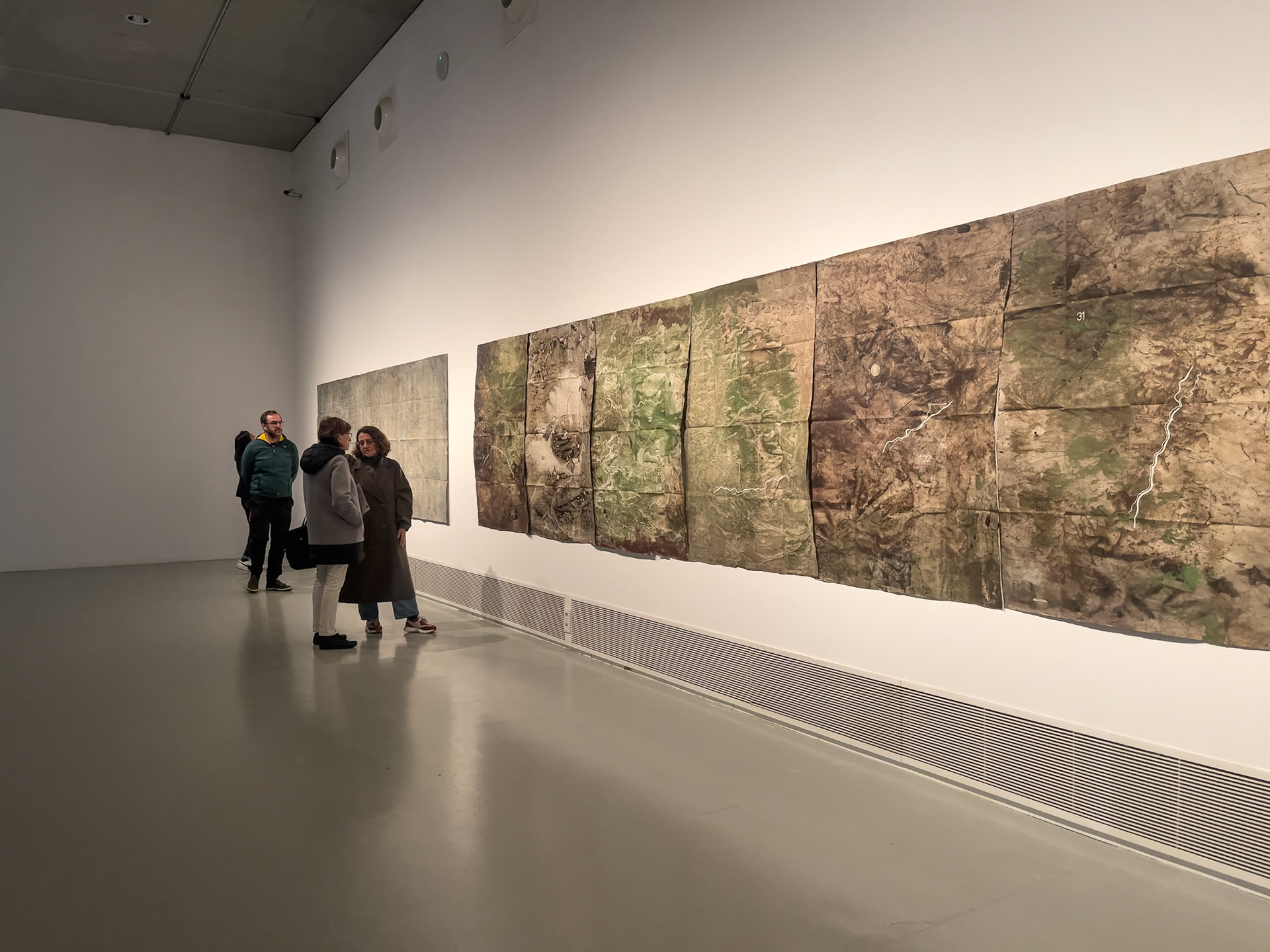 Exposición "Cossos d’aigua. Encarnacions aquoses de matèries i signes", La Panera, Lleida, 2024