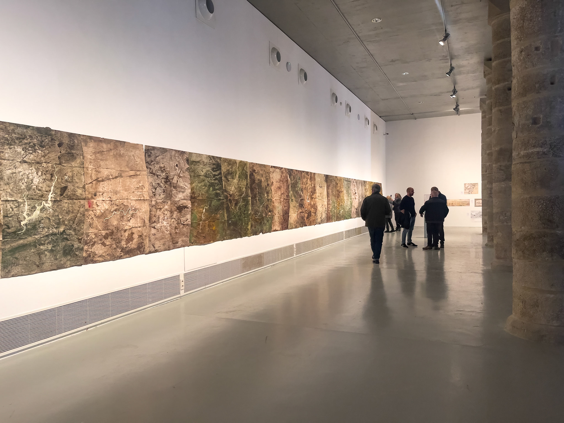 Exposición "Cossos d’aigua. Encarnacions aquoses de matèries i signes", La Panera, Lleida, 2024